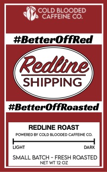 Redline and YOU- co-branded coffee promo!