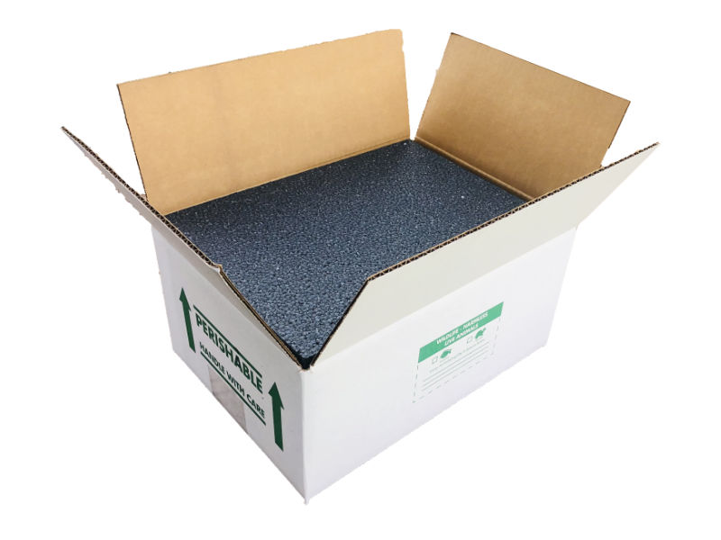1 Case 12"x9"x6" Insulated Shipping Box 10 Total - Image 1