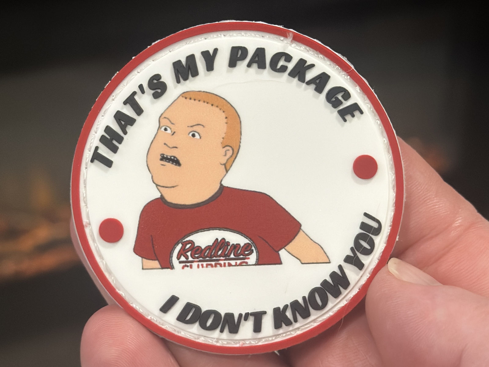 Redline Patch - Bobby Hill - Image 1