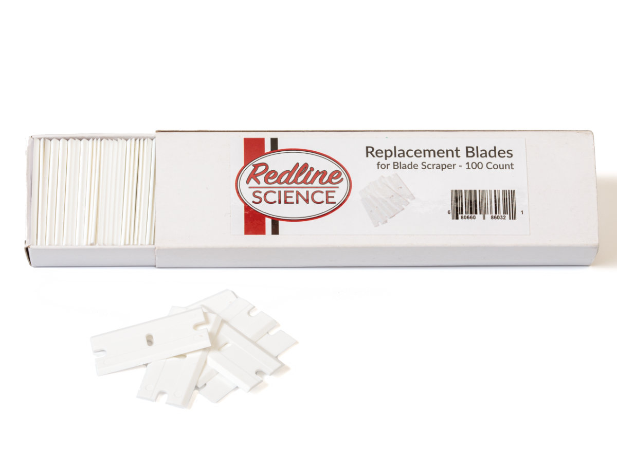 Redline Science Blade Scraper Refill Blades- 100 pack