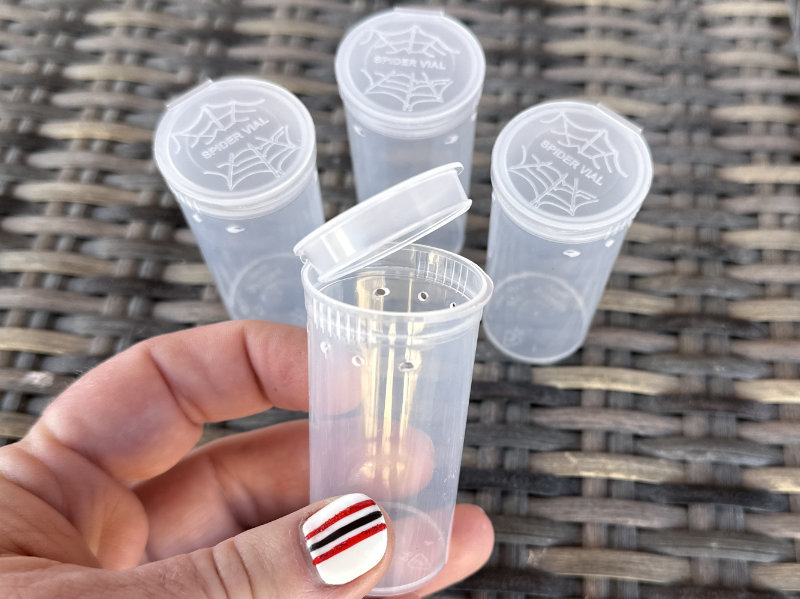 Spider Vials 13 Dram Pre-Ventilated 2mm - Image 1