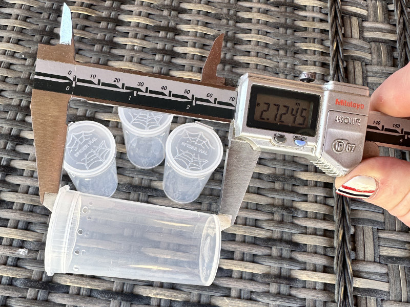 Spider Vials 13 Dram Pre-Ventilated 2mm - Image 2